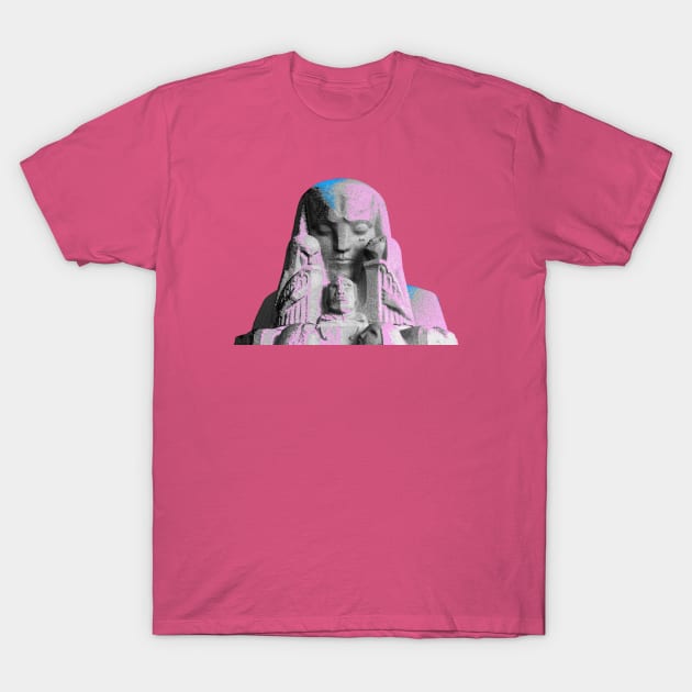 Artdeco Sculpure Woman T-Shirt by Wolf Art / Swiss Artwork Photography